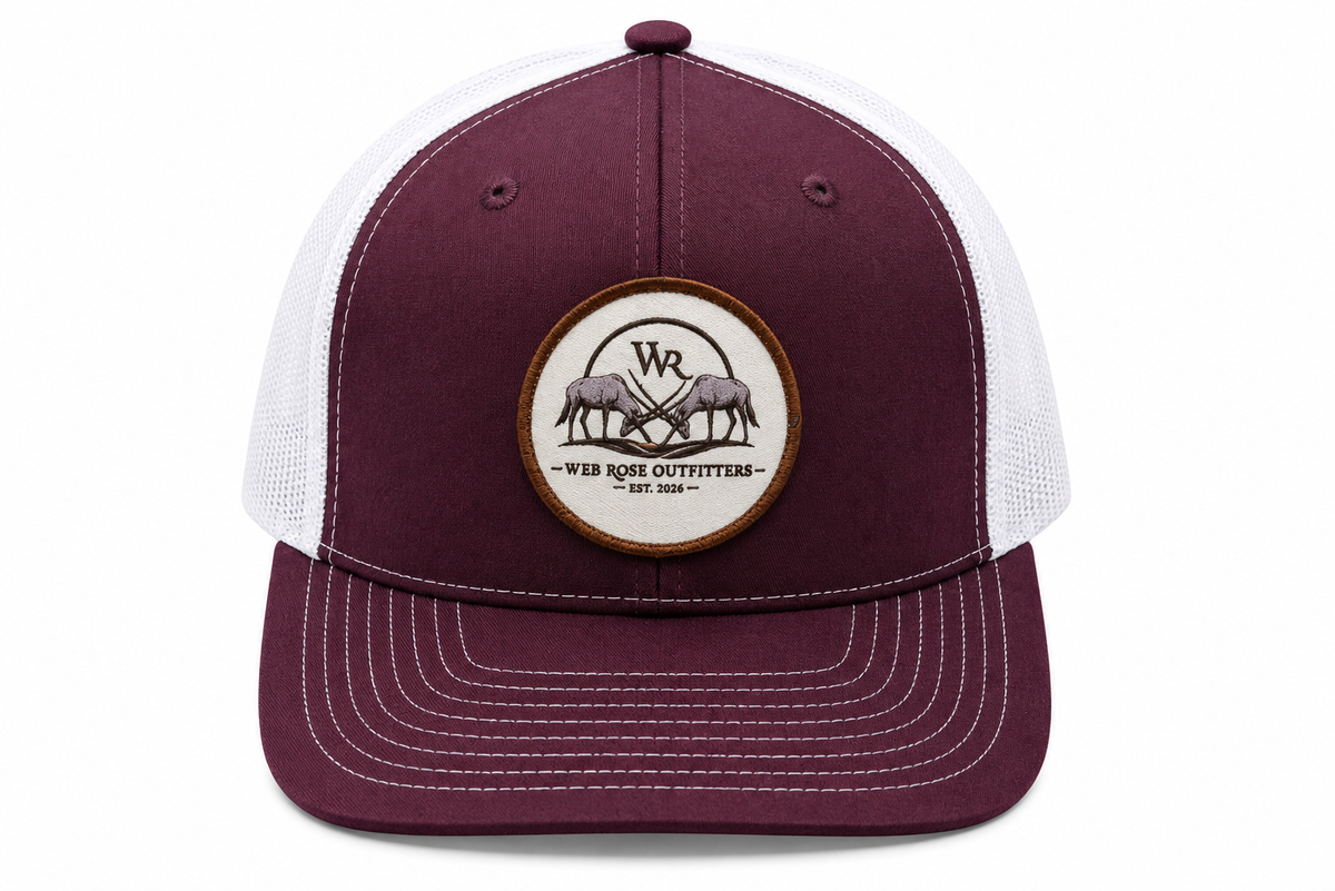 Maroon Trucker Cap
