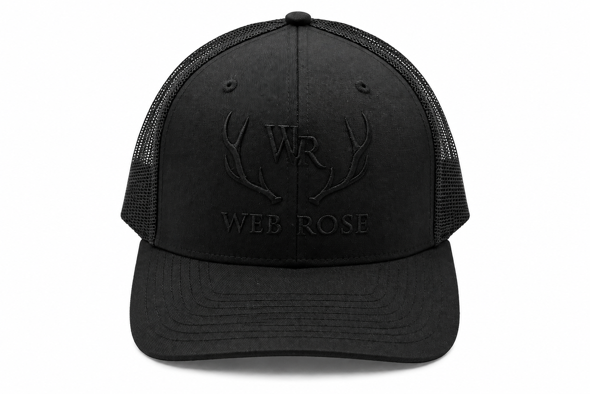 Antler Black Trucker Cap