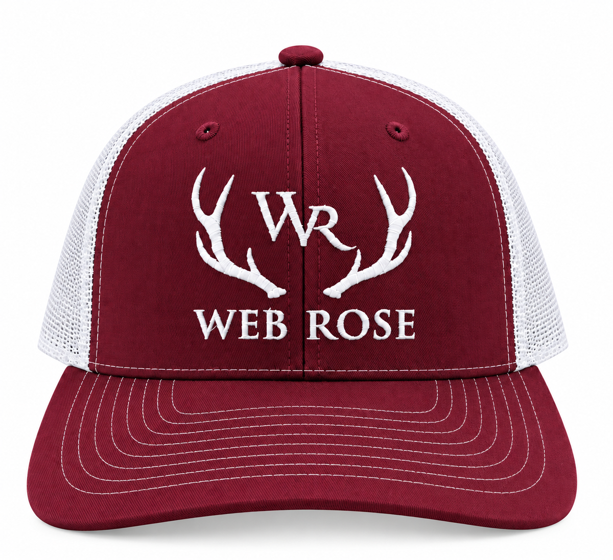 Antler Maroon Trucker Cap
