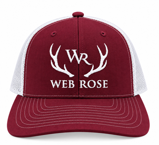 Antler Maroon Trucker Cap