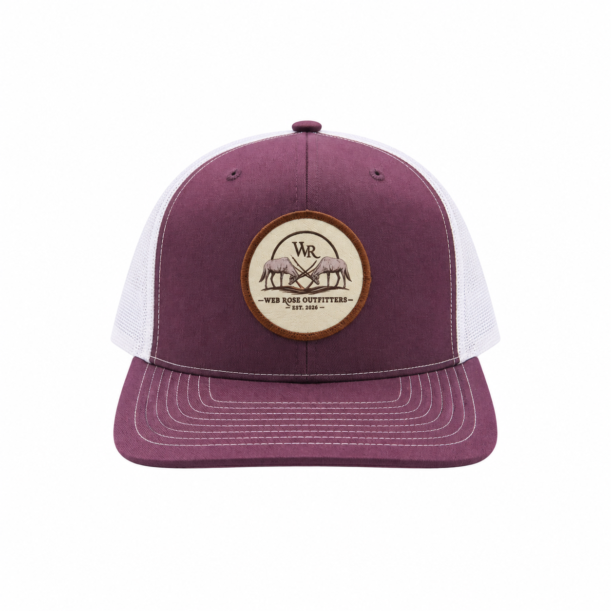 Maroon Trucker Cap