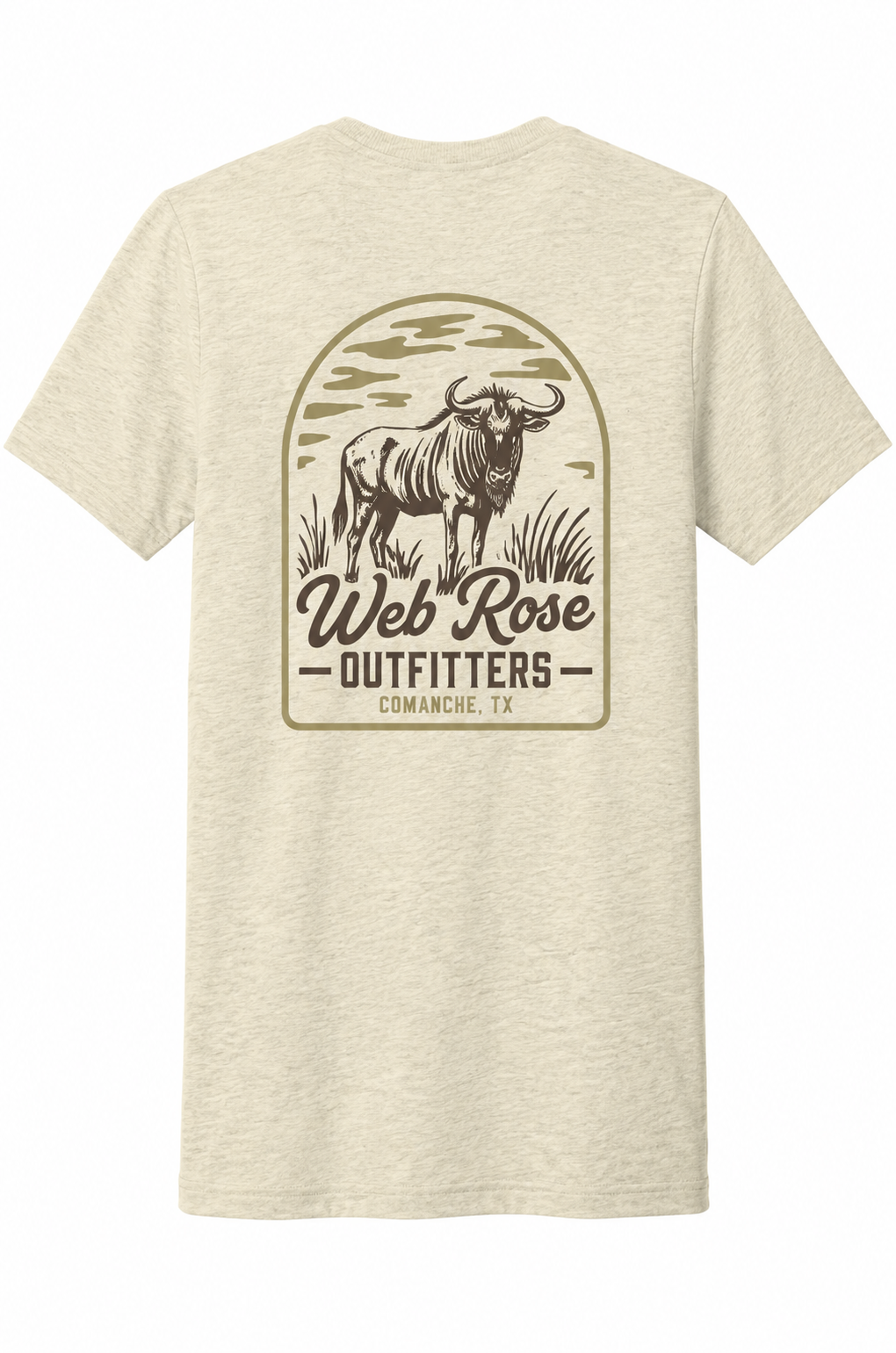 Cream Wildebeest Tee