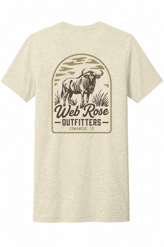 Cream Wildebeest Tee