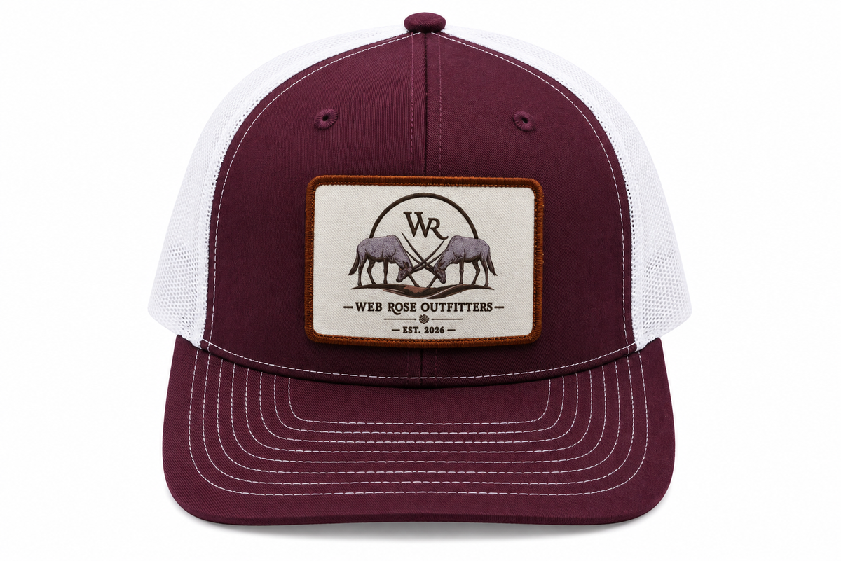 Maroon Trucker Cap