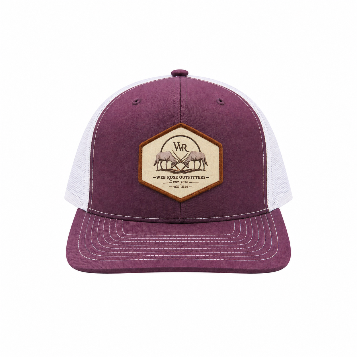 Maroon Trucker Cap