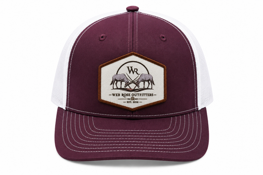 Maroon Trucker Cap