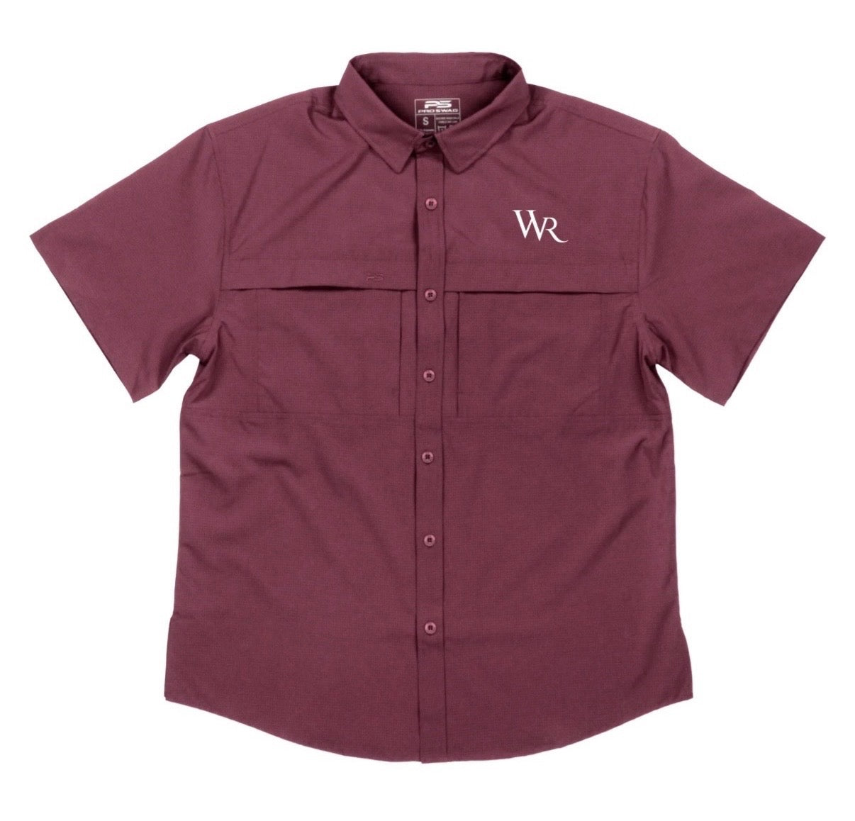 Maroon Fishing Shirt