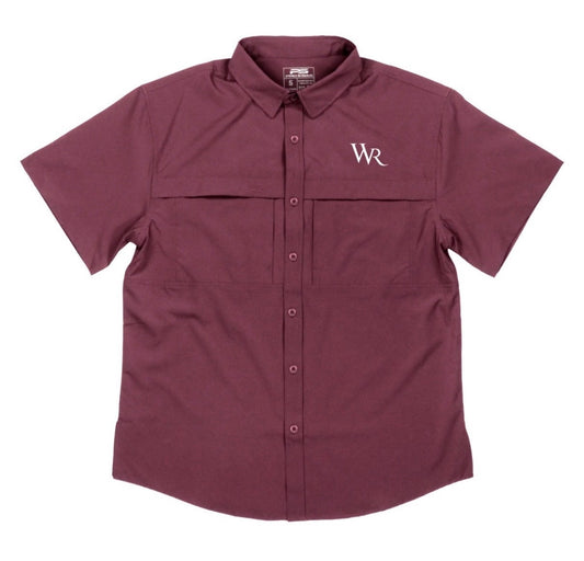 Maroon Fishing Shirt